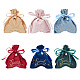 Benecreat 6 set 6 sacchetti regalo con coulisse per gioielli in velluto di colori ABAG-BC0001-46-1