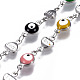 304 Stainless Steel Enamel Chains CHS-P006-17P-2