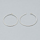925 Sterling Silver Earring Hoop STER-T002-189S-2