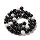 Природные зебры яшмы бисер нитей G-E072-01B-3