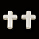 Perles d'imitation perles en plastique ABS OACR-T018-06-1