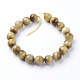 Natural Gold Tiger Eye Beads Strands G-C076-10mm-1AA-2