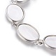 Bracelets coquille blanche de perles BJEW-L613-17A-3