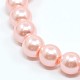 Bracciali di perle di vetro elastico BJEW-D068-6mm-20-2