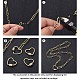 Soldered Brass Paperclip Chains CHC-G005-12G-9