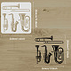 Пластиковые многоразовые шаблоны трафаретов для рисования DIY-WH0172-978-2