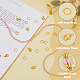 SUPERFINDINGS DIY Chain Bracelet Necklace Making Kit DIY-FH0006-16-4
