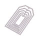 Stampi per intagli in acciaio al carbonio con telaio DIY-F028-80-5