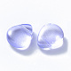 Perles de verre peintes par pulvérisation transparent GLAA-T016-29E-2