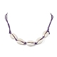 Ensemble de colliers en perles de coquillage de cauris naturel NJEW-JN04590-3