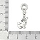 Подвеска из латуни с покрытием из латуни в европейском стиле KK-R200-09AS-04-3