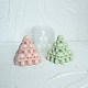 Stampi in silicone alimentare per candele piramidali con teschio di halloween 3d fai da te SIMO-B007-01-2