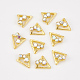 Cabochons Diamante de imitación de la aleación MRMJ-T013-08B-1