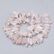 Natural Rose Quartz Beads Strands G-S338-17-2