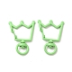 Spray Painted Alloy Swivel Lobster Claw Clasps FIND-A027-05-2