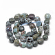 Natural Larimar Beads Strands G-R445-8x10-14-2