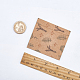 Cajas de papel kraft y tarjetas de exhibición de joyería para collar / pendiente CON-CA0001-002-3