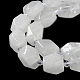 Granos de cristal de cuarzo natural hebras G-C182-26-01-4
