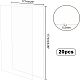 Bordo trasparente pmma&nbsp;LS-DIY-WH0076-30-2