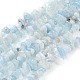 Chapelets de perles en aigue-marine naturelle X-G-F666-02-1