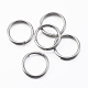 304 anelli portachiavi in ​​acciaio inox STAS-H413-09P-1