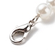 Décorations de pendentif ange en perles d'imitation acrylique HJEW-JM00741-5