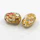 Natural Yellow Shell Beads SSHEL-J010-03-2