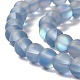 Chapelets de perles en pierre de lune synthétique G-E573-01A-23-3