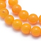 Natürlichen Topas Jade Perlen Stränge G-L552H-15-2