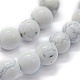 Chapelets de perles en turquoise synthétique G-P386-01-12mm-3