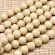 Natural Fossil Round Beads Strands G-I108-14mm-1