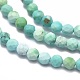 Chapelets de perles en turquoise de HuBei naturelle G-G792-38-3
