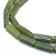 Chapelets de perles de jade naturel G-F631-E03-04-3