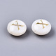 Natural Freshwater Shell Beads SHEL-S266-12X-1