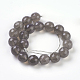 Natural Grey Agate Beads Strands G-G067-10mm-1-2
