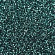 MIYUKIデリカビーズ  シリンダー  日本製シードビーズ  11/0  （db0607)染色銀裏地青緑  1.3x1.6mm  穴：0.8mm  約2000個/10g X-SEED-J020-DB0607-3