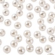 Perles acryliques de perles d'imitation PL607-1-2