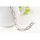 Real 18K Platinum Plated Fashion Eco-Friendly Alloy Czech Rhinestone Link Bracelets BJEW-AA00050-P-3