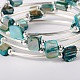Shell Beads Wrap Bracelets BJEW-JB01608-3