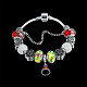 Verre perles bracelets européens BJEW-BB18638-2