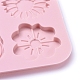 Moldes de silicona de grado alimenticio de flores DIY-F044-11-4