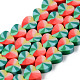 Handmade Polymer Clay Beads Strands X-CLAY-N008-002B-1