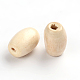 Perles de bois naturel sans plomb W02KR-4-0-2