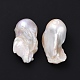 Perlas de perlas naturales keshi PEAR-P003-52-2