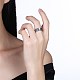 Anillos de dedo de plata 925 esterlina tailandesa RJEW-BB30834-6-4