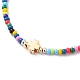 Bracelets réglables de perles tressées avec cordon en nylon BJEW-JB05625-4