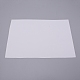 化学布自己粘着キャンバス  塗装用品  長方形  ホワイト  30x21x0.01cm AJEW-WH0152-67-2