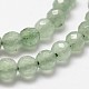 Natürlichen grünen Aventurin Perlen Stränge G-G736-17-6mm-3