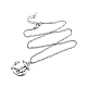 Zinc Alloy Anchor Jewelry Sets SJEW-BB16593-6