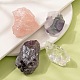 4 Uds. Cuentas de piedras preciosas mixtas naturales crudas en bruto de 4 estilos G-FS0001-92-4